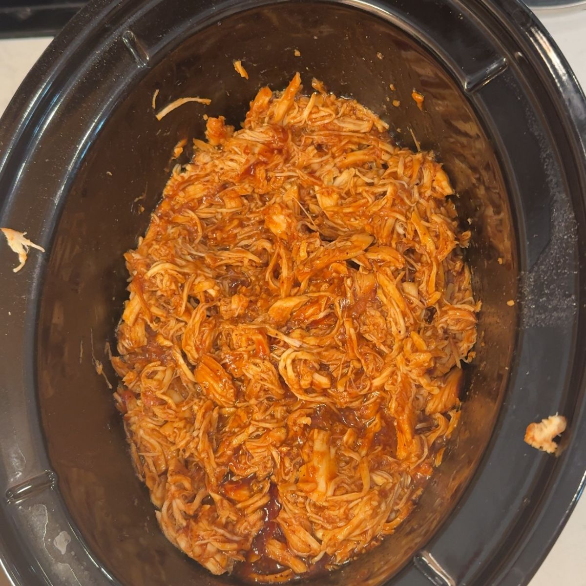 shredded chicken in crockpot 