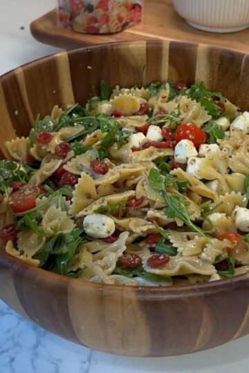 hot honey pizza pasta salad