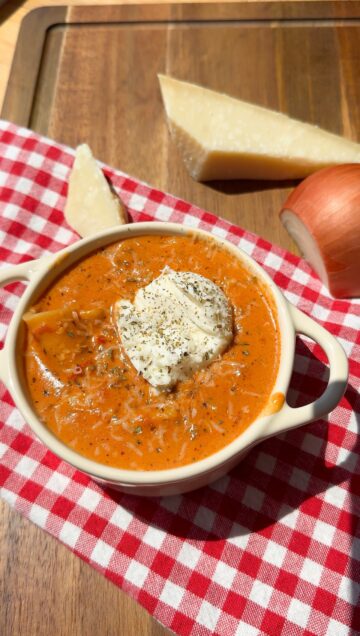 Easy Lasagna Soup